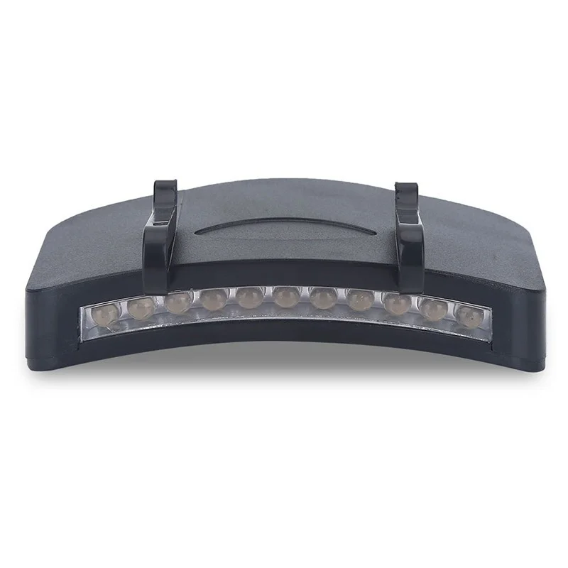 Outdoor LED Hat Clip Light Super Bright Headlamp Clip on Cap Hat Torch for Fishing Camping Hunting