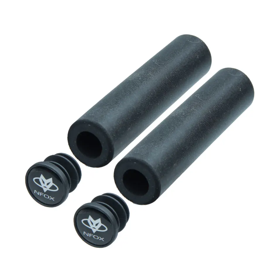 2pcs/1 Mountain Road Cycling Bicycle MTB Handlebar Grips Cover Grips Smooth Soft Silicone Anti-slip Handle Grip Lock Bar End