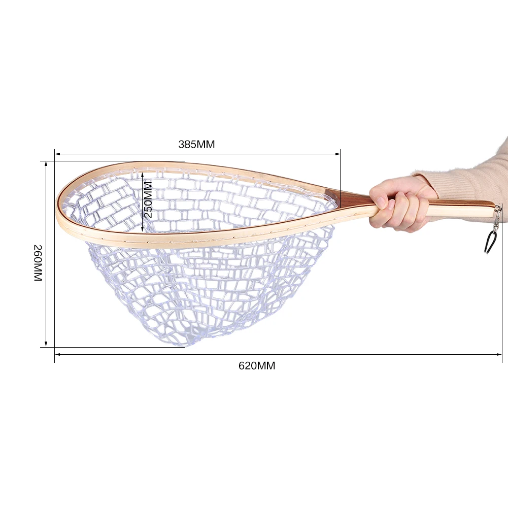 Retractable Landing Net Folding 1.9m/1.5m/1.3m Telescopic Fishing Net Outdoor Sea Mesh Portable Hand Dip Net For Carp Fly Fun