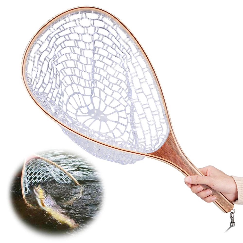 Retractable Landing Net Folding 1.9m/1.5m/1.3m Telescopic Fishing Net Outdoor Sea Mesh Portable Hand Dip Net For Carp Fly Fun