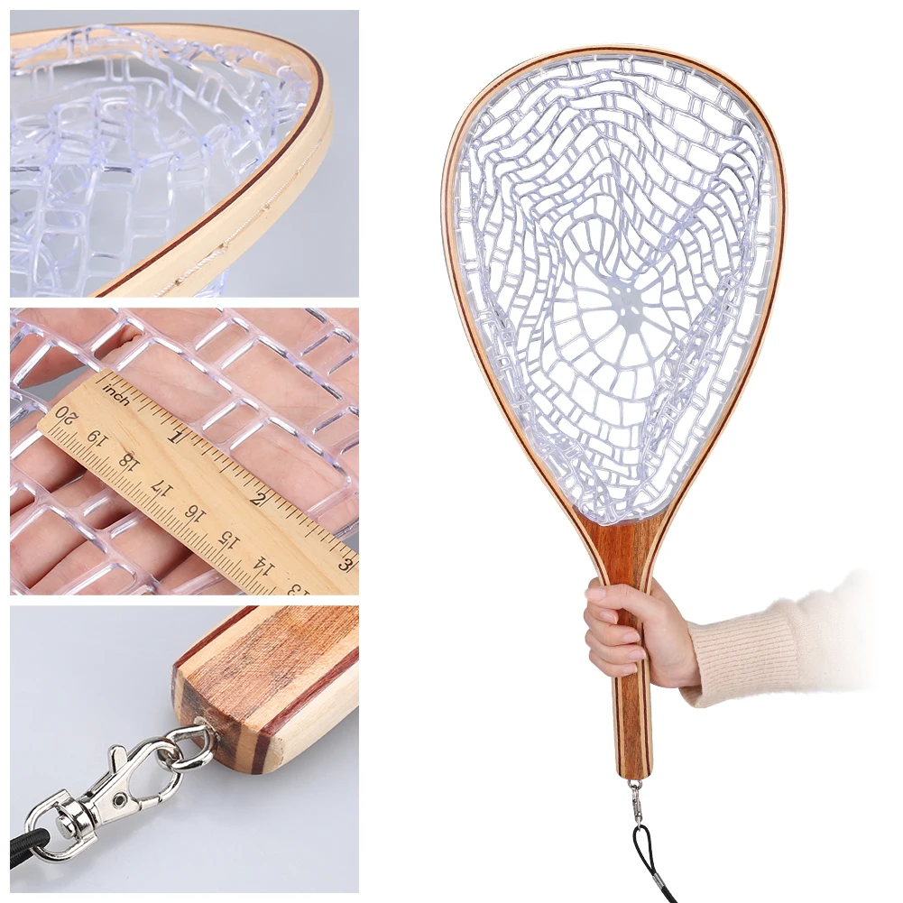 Retractable Landing Net Folding 1.9m/1.5m/1.3m Telescopic Fishing Net Outdoor Sea Mesh Portable Hand Dip Net For Carp Fly Fun