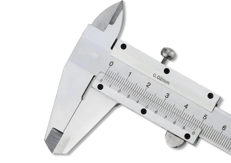 0-150mm 0-6 Inch Vernier Caliper High Accuracy Stainless Steel Plastic Gauge Measuring Tool Inside Outside Depth Micrometer