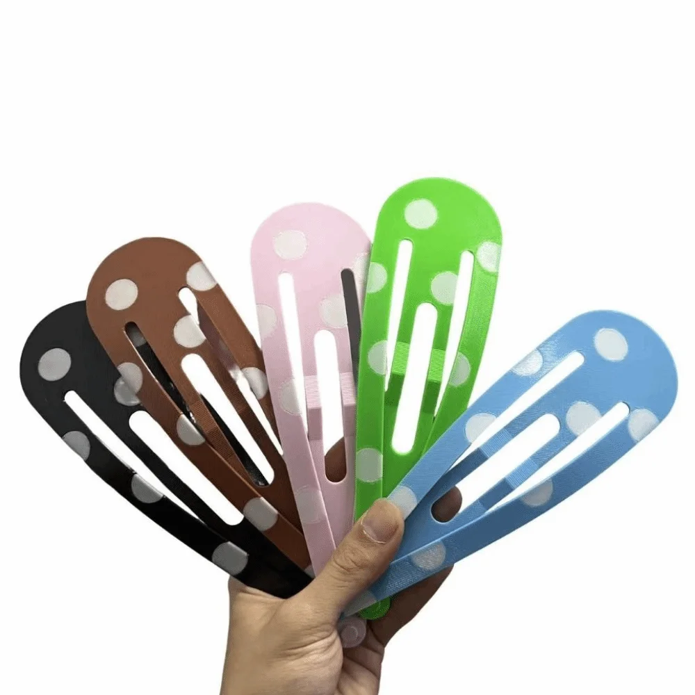 Cute Polka Dot Extra-large Hair Clips 20cm INS Hoodies BB Clip Creative Kawaii Funny Hair Grip Daily Wearing