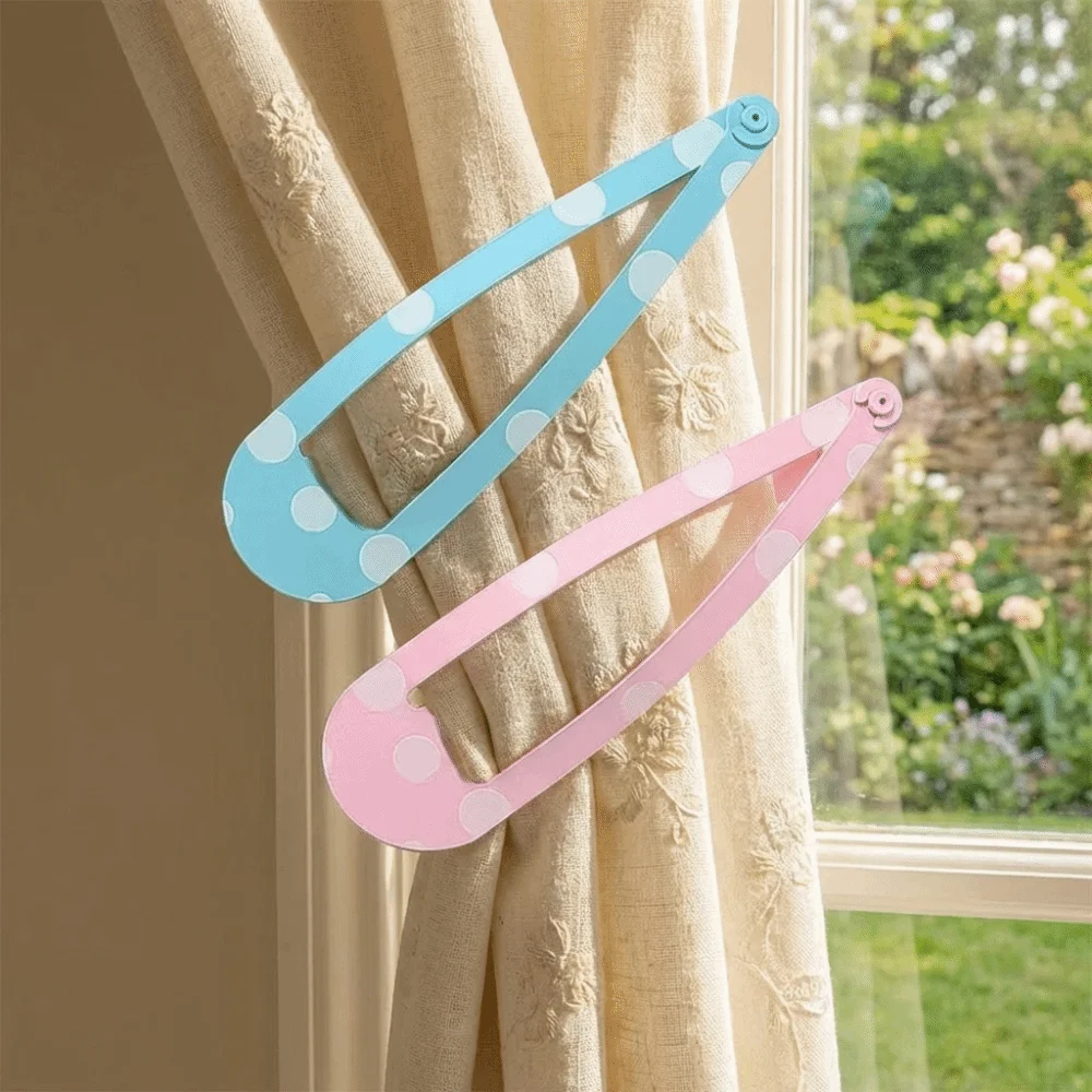 Cute Polka Dot Extra-large Hair Clips 20cm INS Hoodies BB Clip Creative Kawaii Funny Hair Grip Daily Wearing