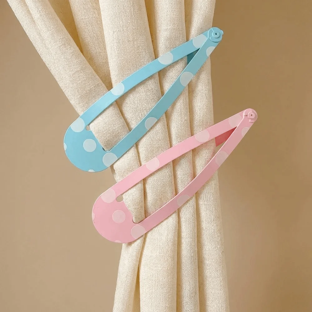 Cute Polka Dot Extra-large Hair Clips 20cm INS Hoodies BB Clip Creative Kawaii Funny Hair Grip Daily Wearing