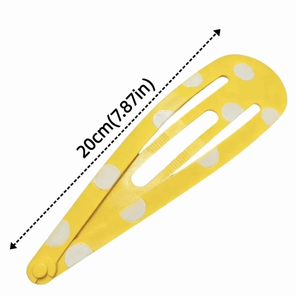 Cute Polka Dot Extra-large Hair Clips 20cm INS Hoodies BB Clip Creative Kawaii Funny Hair Grip Daily Wearing