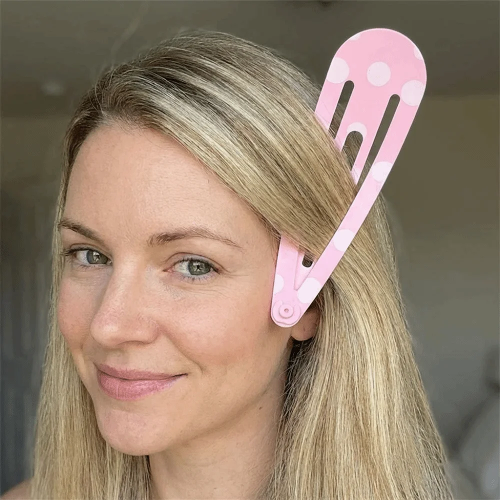 Cute Polka Dot Extra-large Hair Clips 20cm INS Hoodies BB Clip Creative Kawaii Funny Hair Grip Daily Wearing
