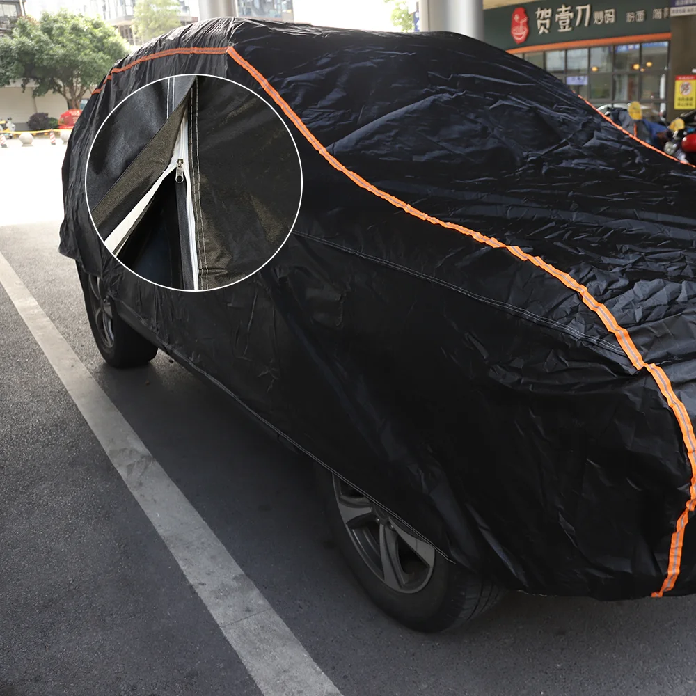 S-XLarge Waterproof 6 Layer Car Cover Heavy Duty Cotton Lined UV Protection UK