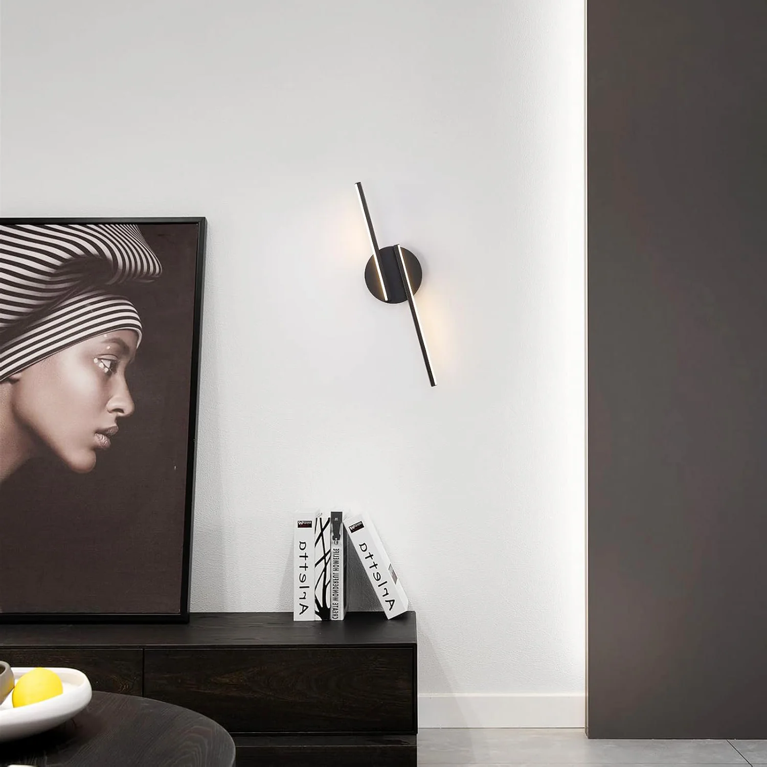 LED Wall Lamp,Modern Indoor Wall Light 16W 1800LM 3000K Ceiling Light,Wall Sconces For Living Room Hall Hallway Staircase