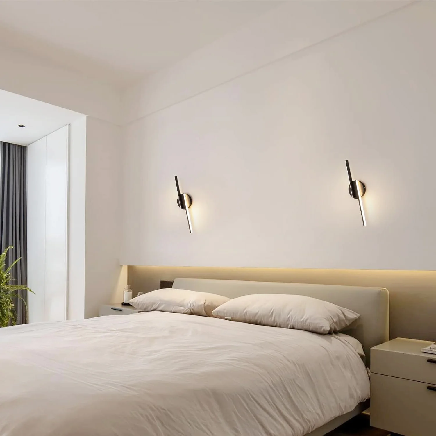 LED Wall Lamp,Modern Indoor Wall Light 16W 1800LM 3000K Ceiling Light,Wall Sconces For Living Room Hall Hallway Staircase