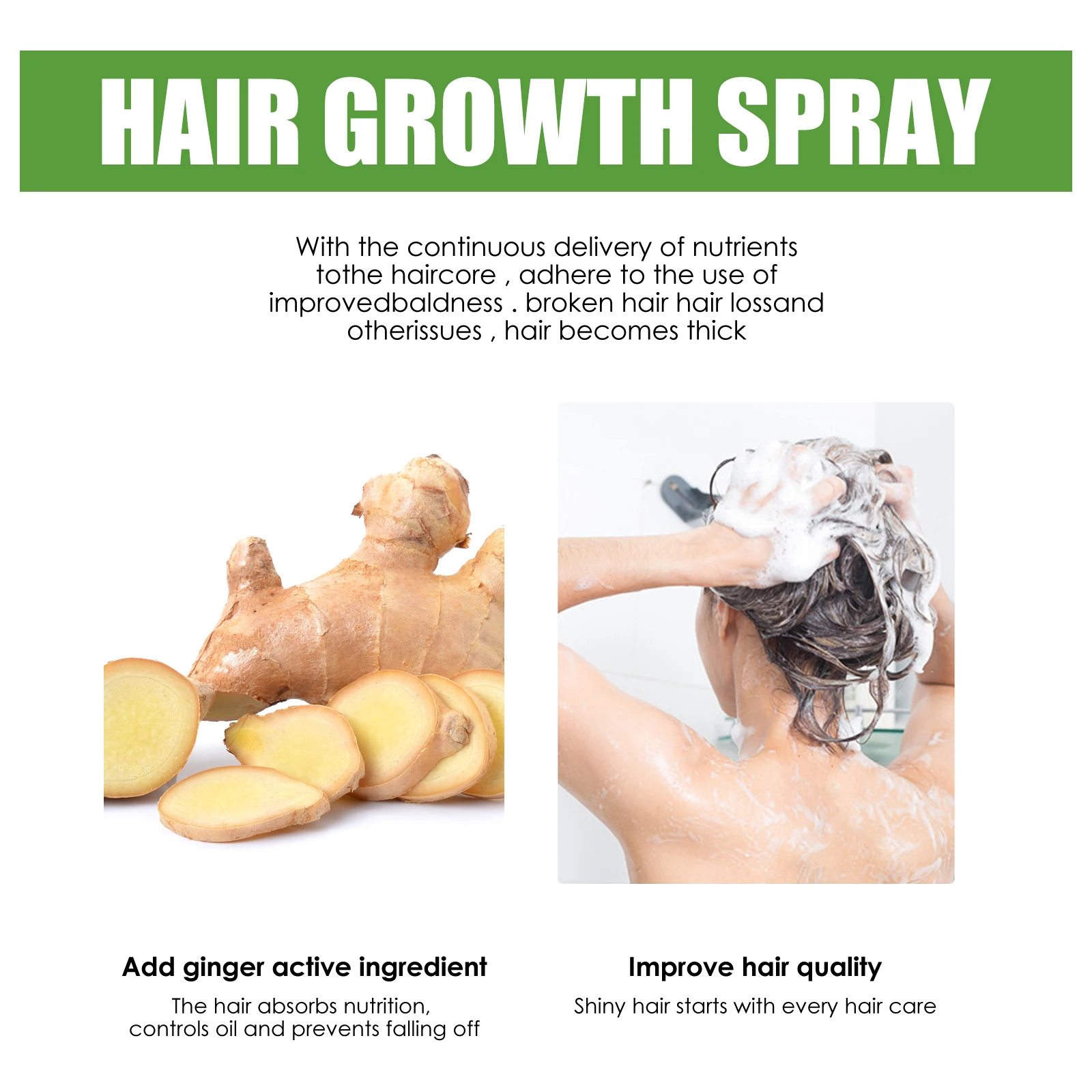 Hair Growth Serum 7 Days Fast Regrowth Essential Capsule Anti Hair loss Baldness Repair Damaged Scalp Treatment For Women Men