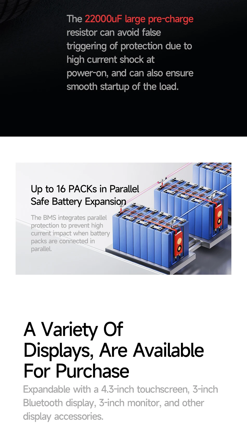 Daly Smart Active BMS 4s LiFePO4 8s 24V 16s 100A 150A 40A 60A 200A 12V 48V LiFePO4 1A Active Balance with UART RS485 WiFi Key