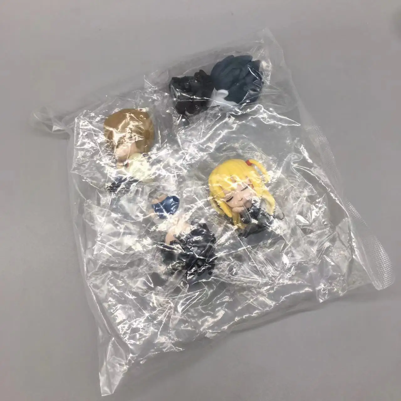 In-stock kawaii Shoulder-to-Shoulder anime death note Light Yagami Amane Misa Ryuk sitting waiting ornaments collection figures