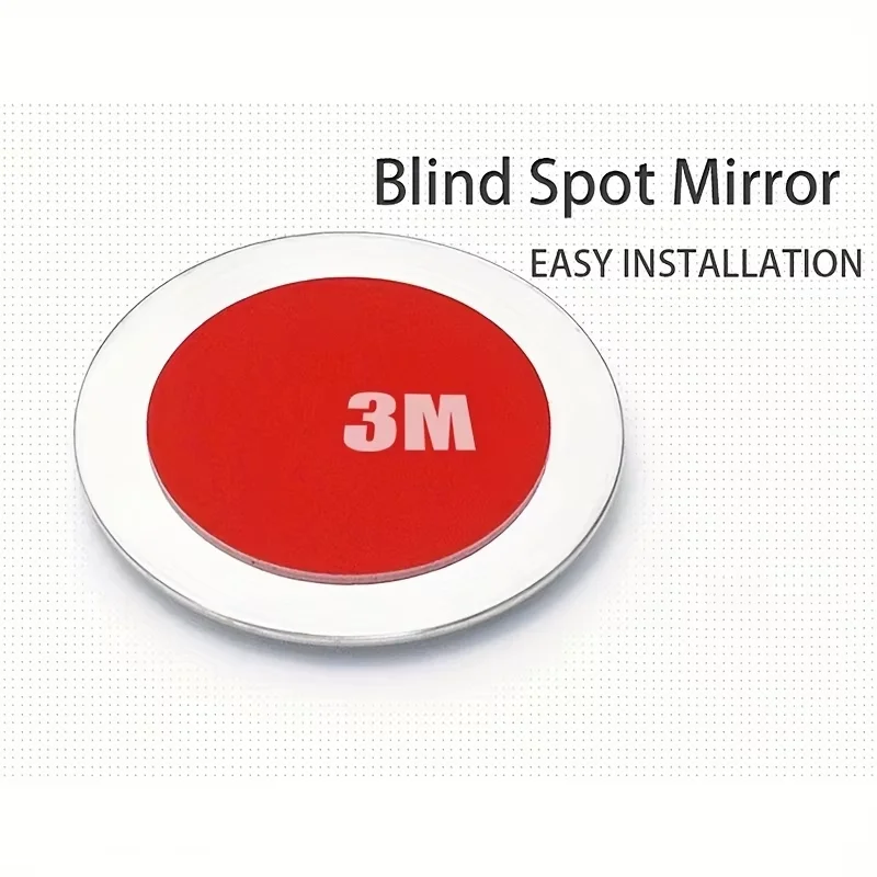 3R High-definition Car Mounted Thin Convex Wide-angle Blind Spot Mirror Large Field of View Reversing Assist Mirror