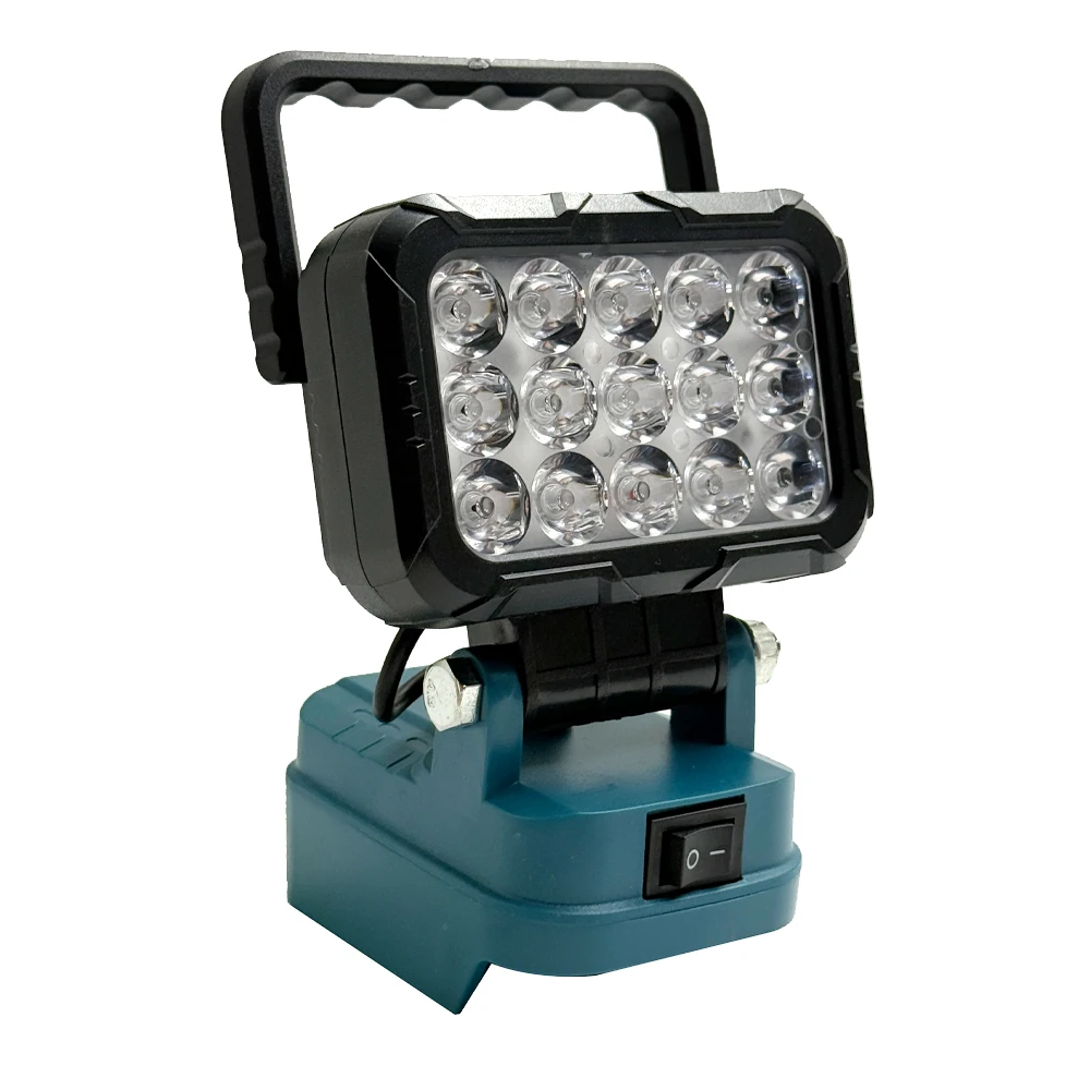 NEW 15 Beads LED Working Light Lamp For Makita 18V Li-ion Battery Flashlight Torch Spotlight Emergency Tool Light