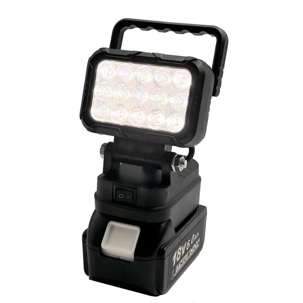 NEW 15 Beads LED Working Light Lamp For Makita 18V Li-ion Battery Flashlight Torch Spotlight Emergency Tool Light