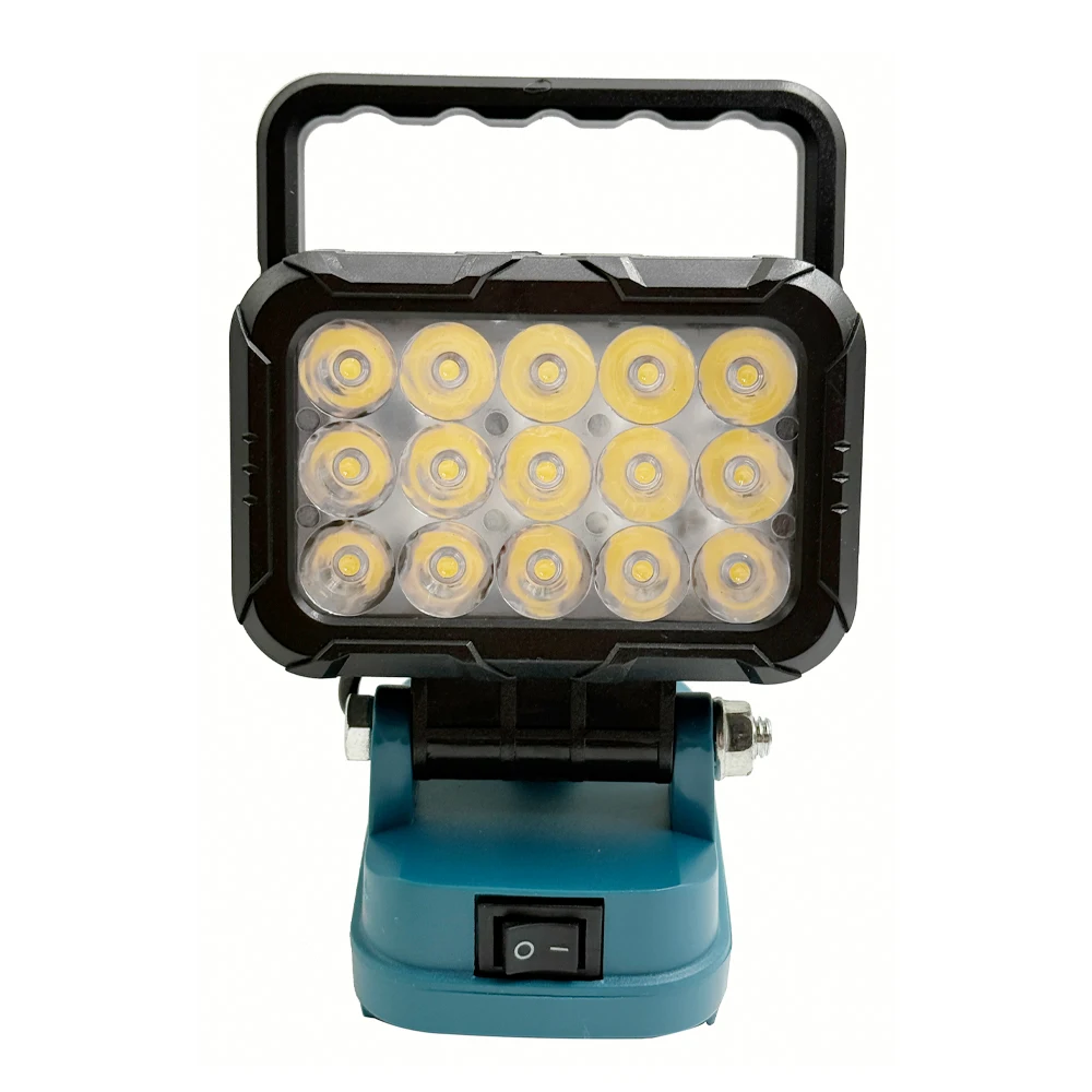 NEW 15 Beads LED Working Light Lamp For Makita 18V Li-ion Battery Flashlight Torch Spotlight Emergency Tool Light