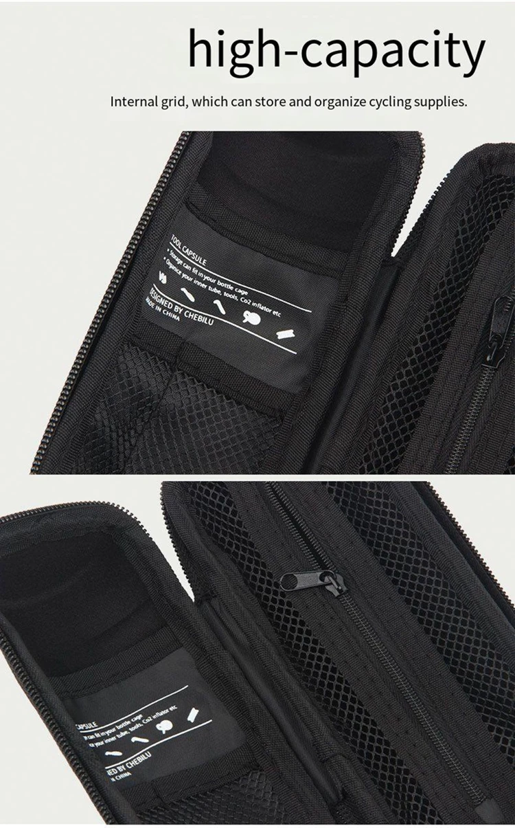 Cycling Bicycle Storage Box Portable MTB Road Bike Repair Tool Kit Waterproof Apply Bottle Cage Storage Bottle Bag Accessories