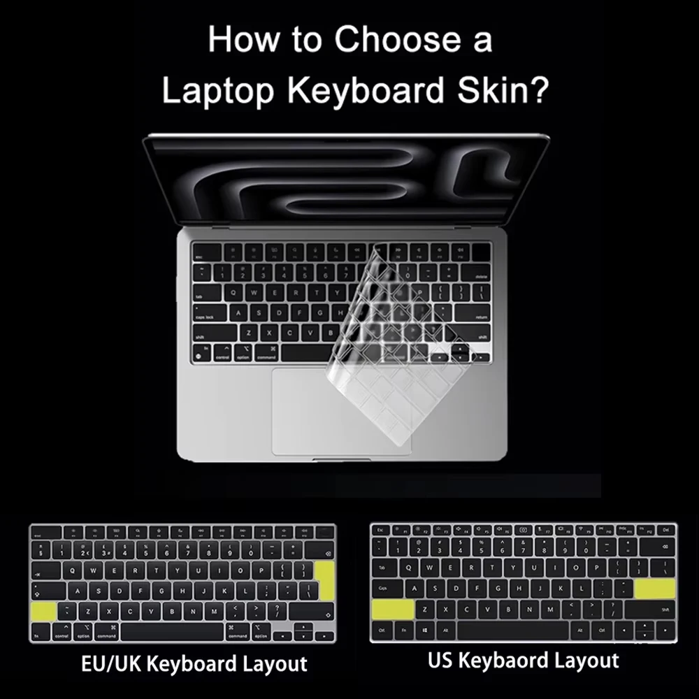 2026 For Macbook Neo 13"(A18) A3404 Keyboard Cover Skin,Premium Ultra Thin Keyboard Cover Protector