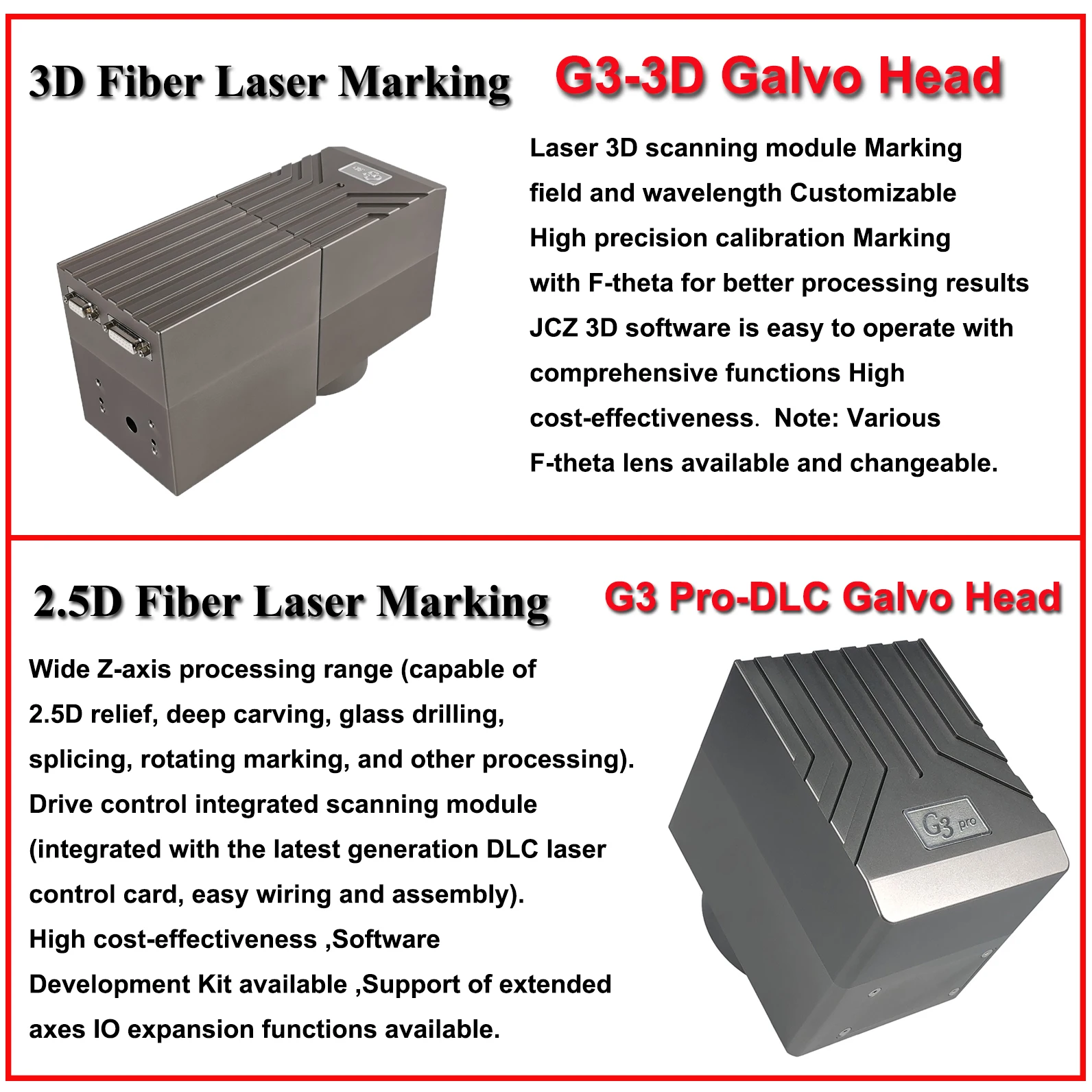 300W 3D JPT Mopa Fiber Laser Marking Cutting Machine 3 Axis Laser Engraver for All Metal Jewelry 200W 100W Deep Laser Marking