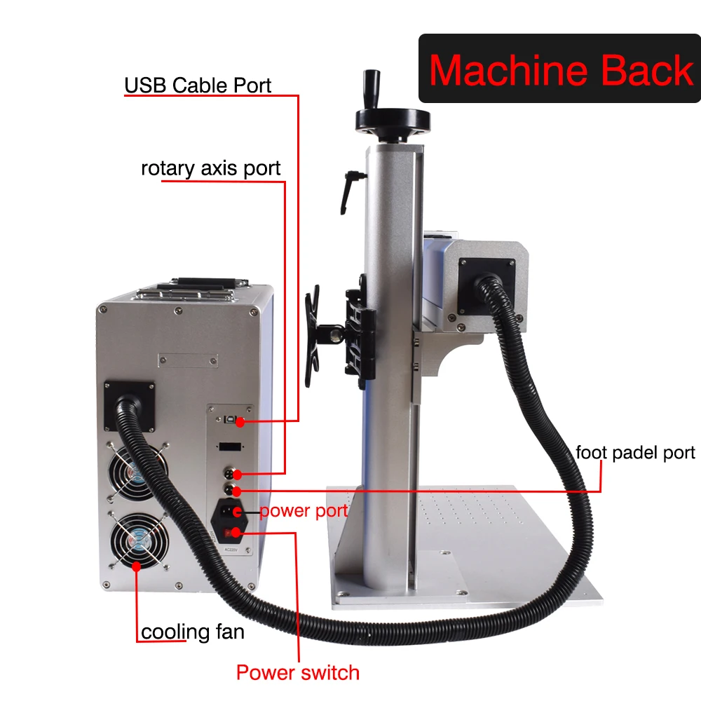 300W 3D JPT Mopa Fiber Laser Marking Cutting Machine 3 Axis Laser Engraver for All Metal Jewelry 200W 100W Deep Laser Marking