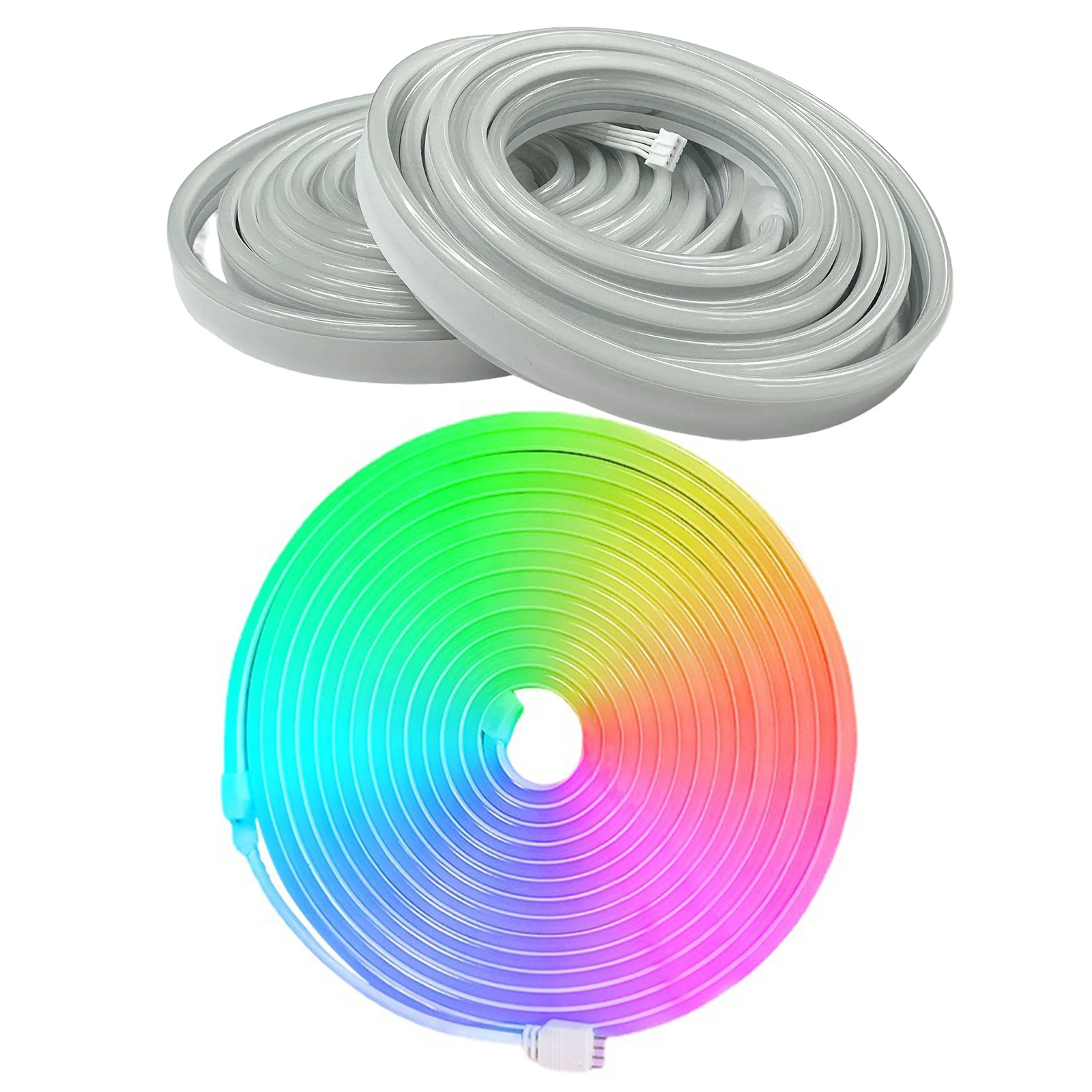 RGB Rope Light APP Remote Silicone Neon Tape Light Color Changing Rope Light for Bedroom Living Room Gameroom