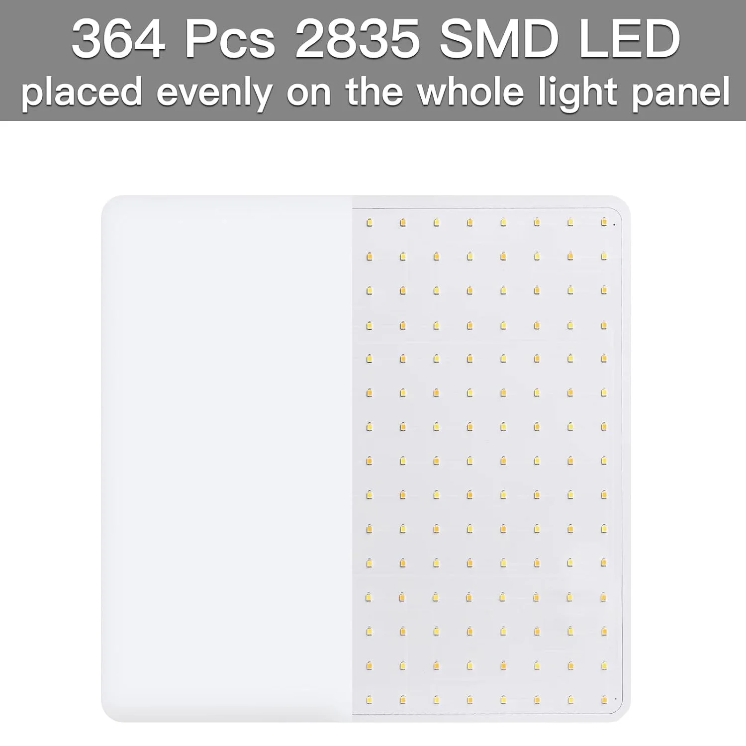 Square LED Ceiling Light,48W 5400LM LED Ceiling Lamp,Cold White Light 6500K Ceiling Light For Living Room,Bedroom
