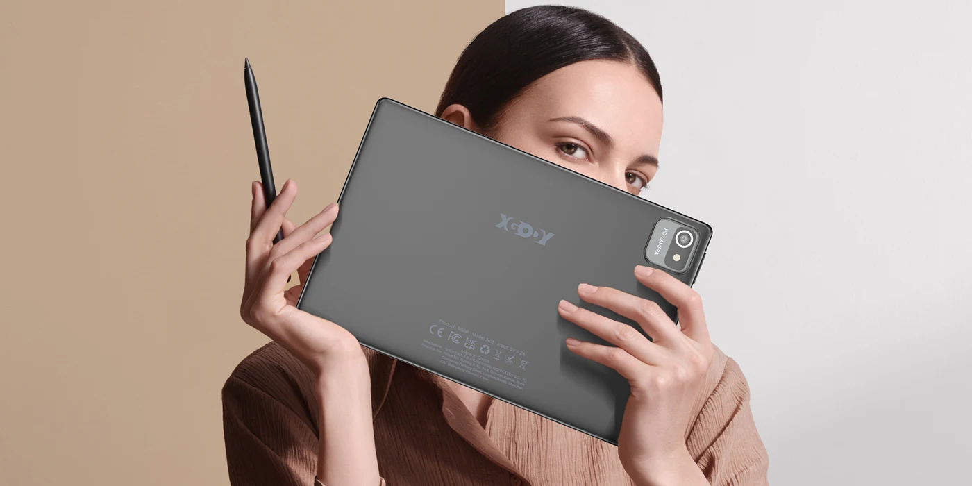XGODY N01 10.1 Inch 8GB+64GB Android 15 Tablet With Keyboard and Case 2MP+8MP Camera 6000mah High-Performance Tablet Penta-Core