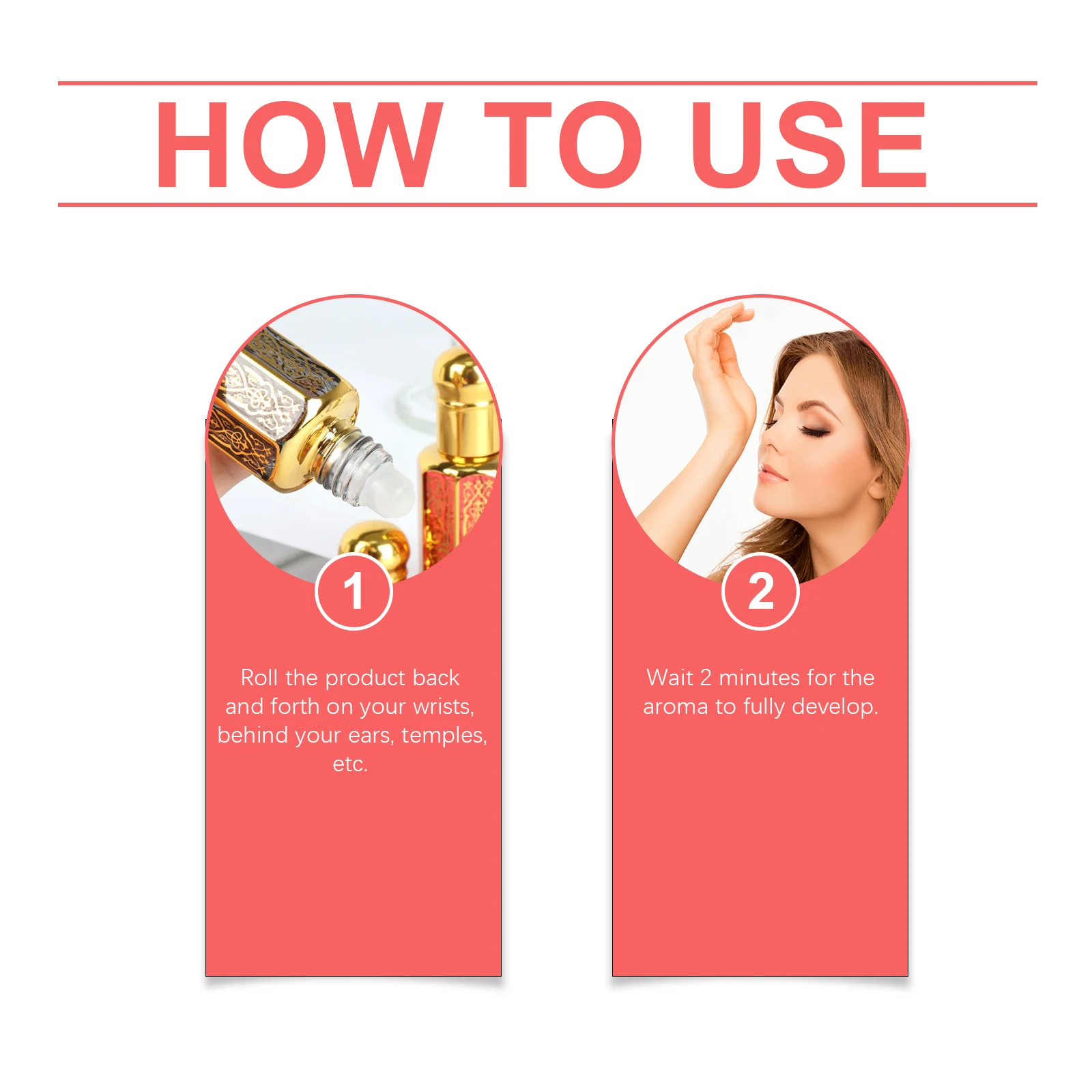 Roxelis 12ml Arab Perfume Rose Elegant Fragrance Arab Dubai Style Lasting Pheromone Dating Scent Attract Charming Rose Perfume