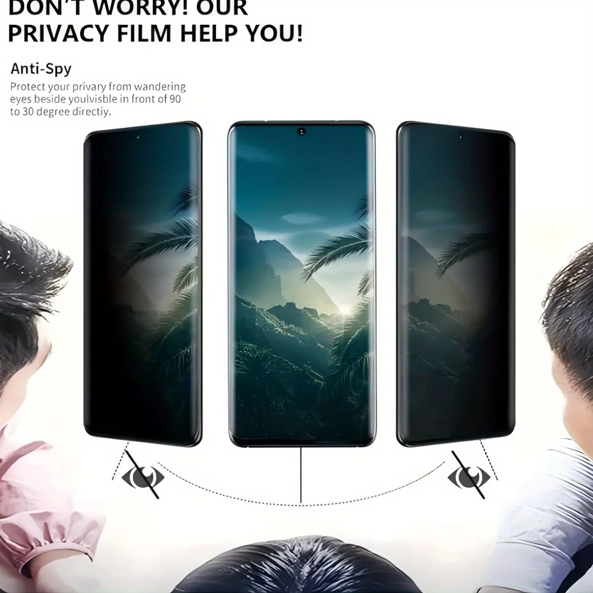 4Pcs Privacy Tempered Glass Screen Protector For Google Pixel 9 Pro XL 8 7 6 Pro 8a 7a 6a 5 4XL Anti-Spy Glass Film