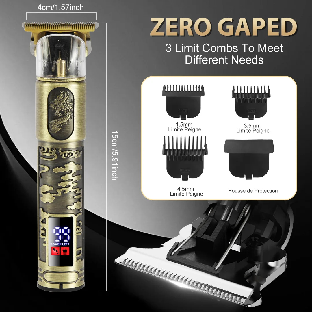 SEJOY Electric Hair Cutting Machine Adjustable Precision Professional Hair Clipper For Men Adults Kids Cordless Hair Trimmers