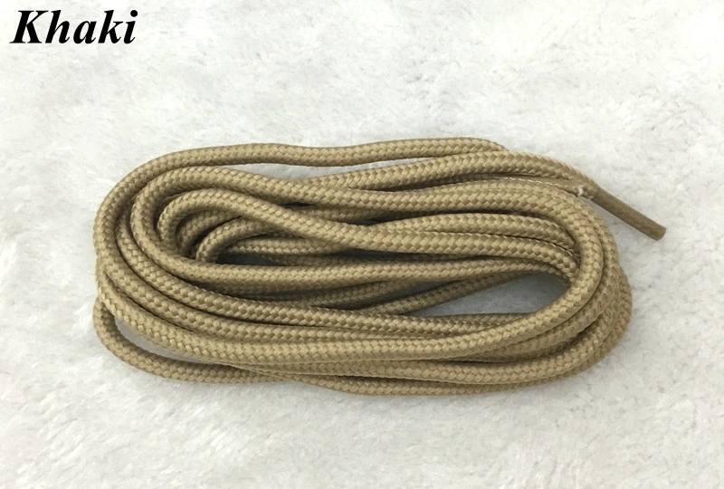 1Pair Classic Round Shoe laces Outdoor Sneakers Shoes Laces Solid Color Kids Adult Shoelaces 90/120/150CM YD-1