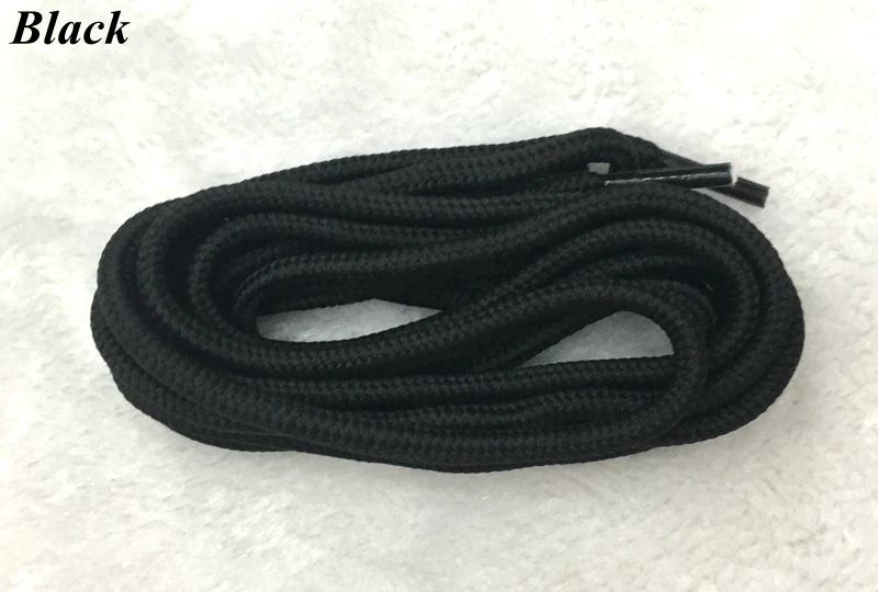 1Pair Classic Round Shoe laces Outdoor Sneakers Shoes Laces Solid Color Kids Adult Shoelaces 90/120/150CM YD-1