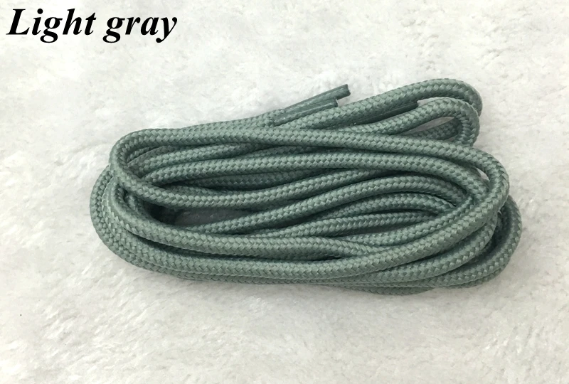 1Pair Classic Round Shoe laces Outdoor Sneakers Shoes Laces Solid Color Kids Adult Shoelaces 90/120/150CM YD-1