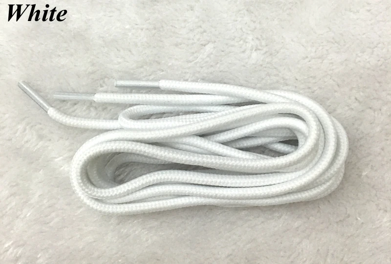 1Pair Classic Round Shoe laces Outdoor Sneakers Shoes Laces Solid Color Kids Adult Shoelaces 90/120/150CM YD-1