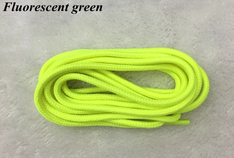 1Pair Classic Round Shoe laces Outdoor Sneakers Shoes Laces Solid Color Kids Adult Shoelaces 90/120/150CM YD-1