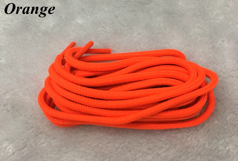1Pair Classic Round Shoe laces Outdoor Sneakers Shoes Laces Solid Color Kids Adult Shoelaces 90/120/150CM YD-1