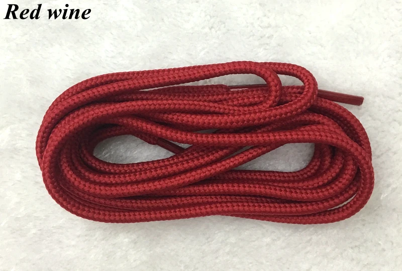 1Pair Classic Round Shoe laces Outdoor Sneakers Shoes Laces Solid Color Kids Adult Shoelaces 90/120/150CM YD-1