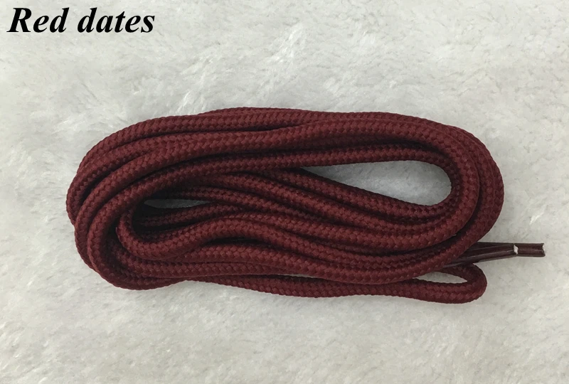 1Pair Classic Round Shoe laces Outdoor Sneakers Shoes Laces Solid Color Kids Adult Shoelaces 90/120/150CM YD-1