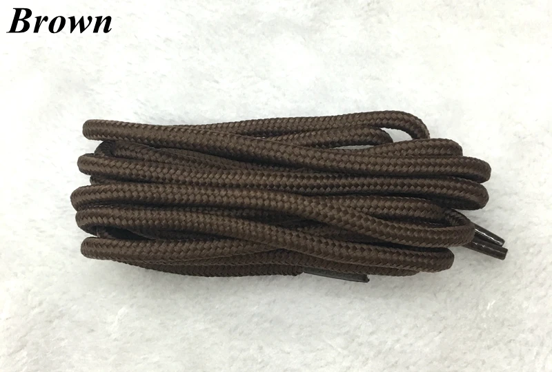 1Pair Classic Round Shoe laces Outdoor Sneakers Shoes Laces Solid Color Kids Adult Shoelaces 90/120/150CM YD-1