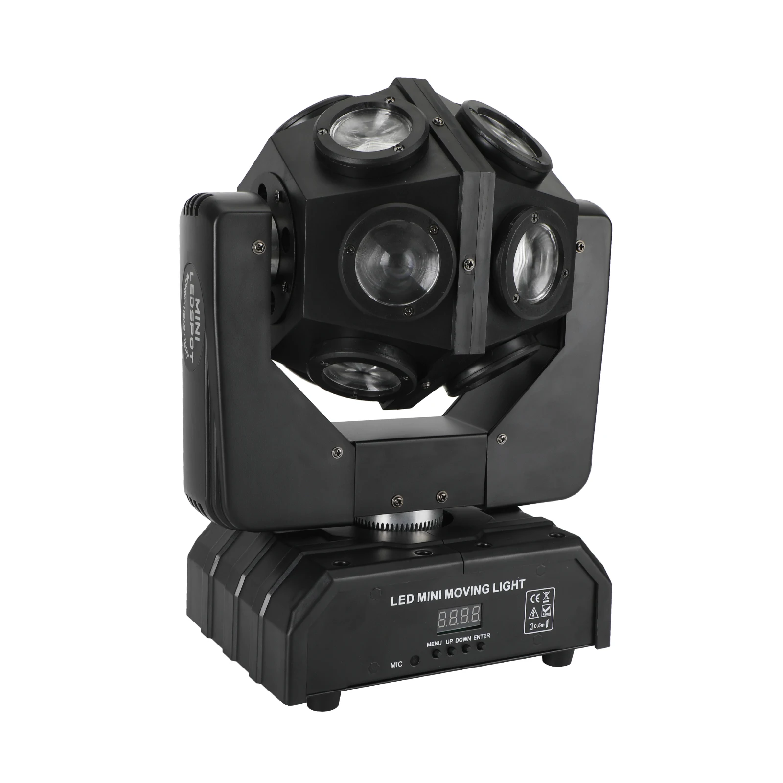 200W Moving Head 12 LED Rotating Beam Stage Light RGBW DJ Disco Party DMX