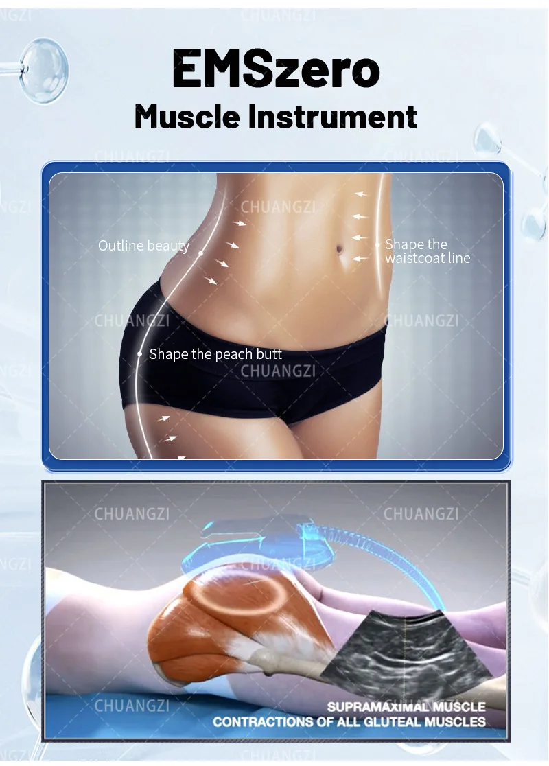 Professional 6500w Emszero RF Machine EMs Body Slim Muscle Stimulation EMS PRO Ultra Sculpt Lose Weight 6500W 15T for salon