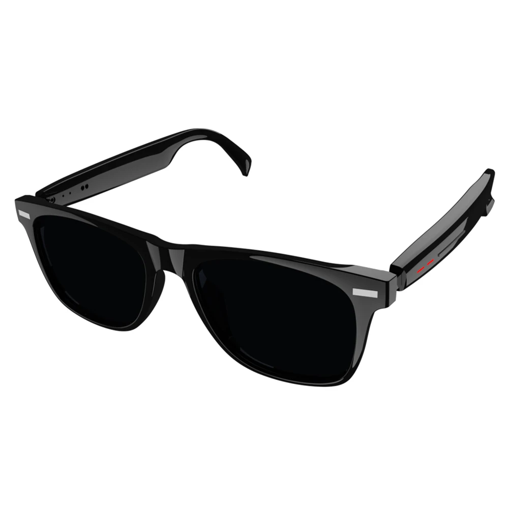 Smart Glasses AI Voice Assistant Camera Glasses BT Audio Glasses (Sunglasses)
