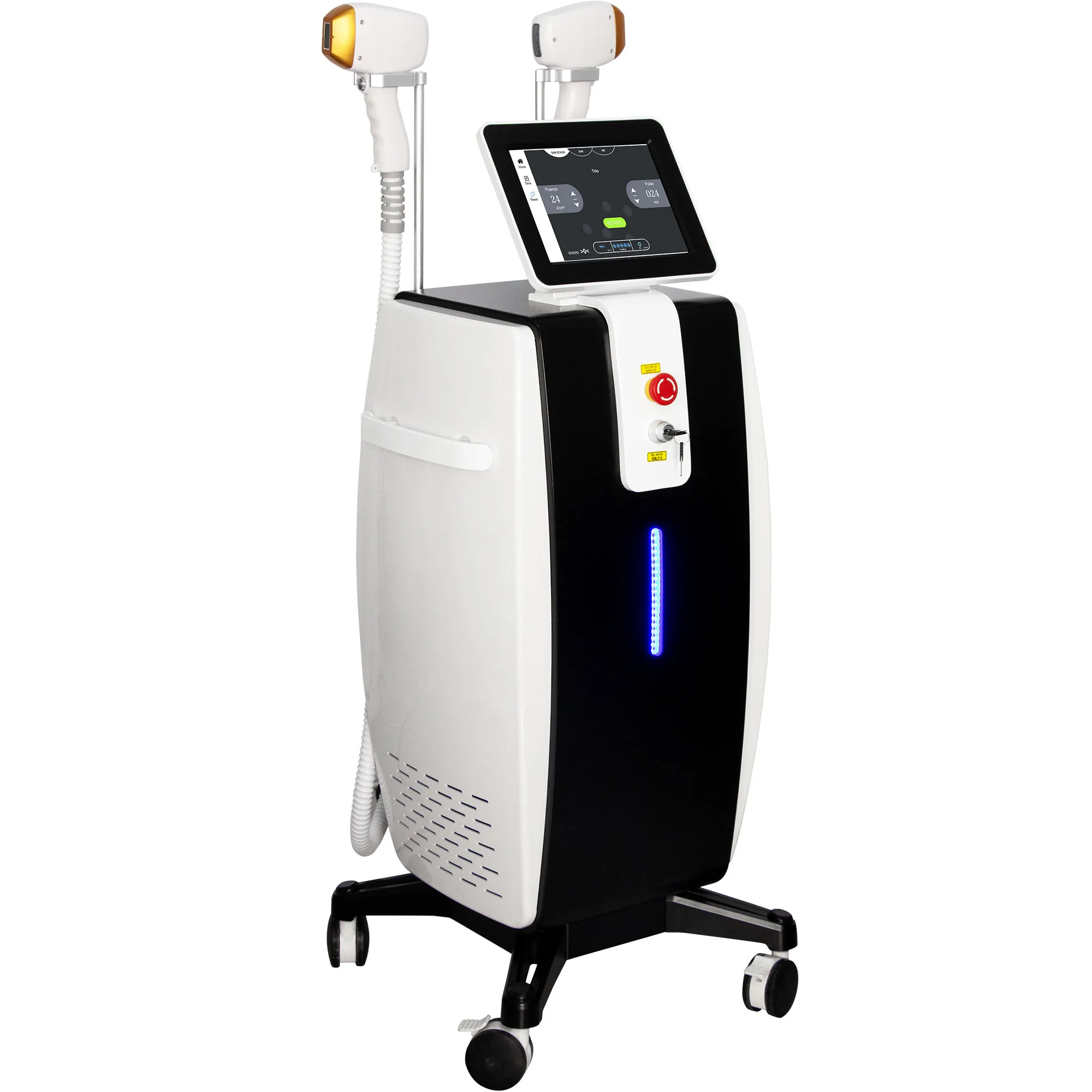Diode Laser Hair Removal Device810 5000W 16Bars Upgraded Version Painless Permanent Hair Removal Three Wavelength Cooling System