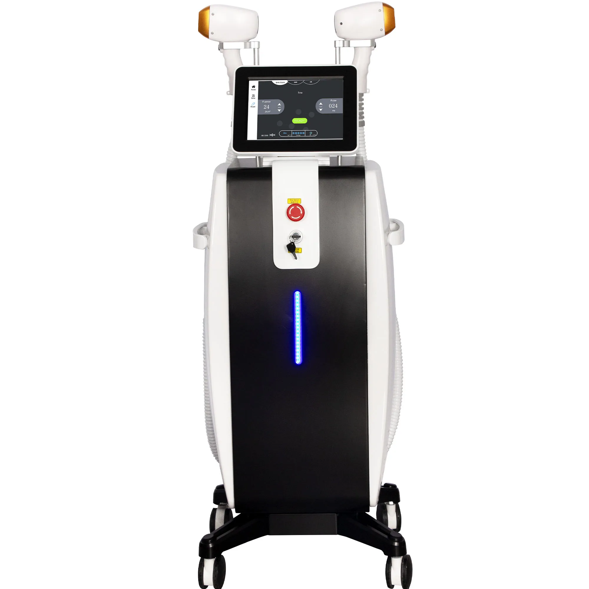 Diode Laser Hair Removal Device810 5000W 16Bars Upgraded Version Painless Permanent Hair Removal Three Wavelength Cooling System