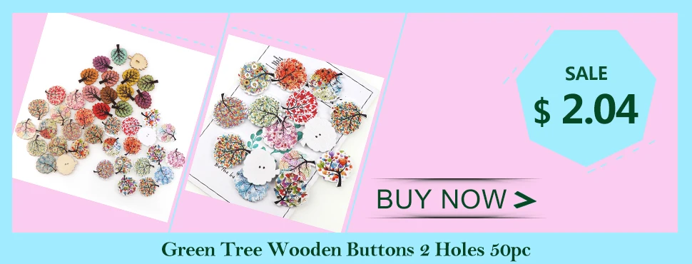50PC 2 Holes 3 Size Colorful Butterfly Wooden Buttons Fit Sewing And Scrapbooking Sewing Buttons For Craft DIY Mixed