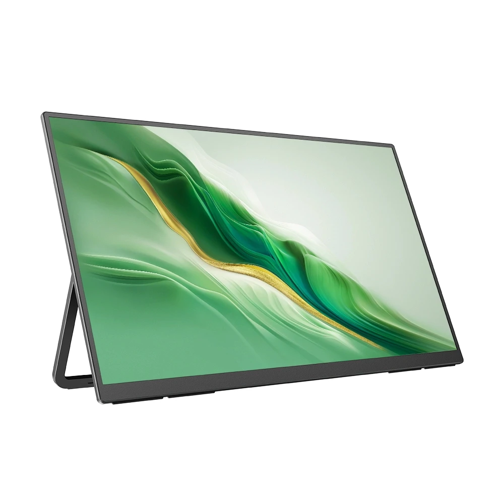 UPERFECT 23.8” 120Hz Portable Computer Monitor 1080P HDR FreeSync Mountable Gaming Display W/ 180° Adjustable Stand USB-C HDMI