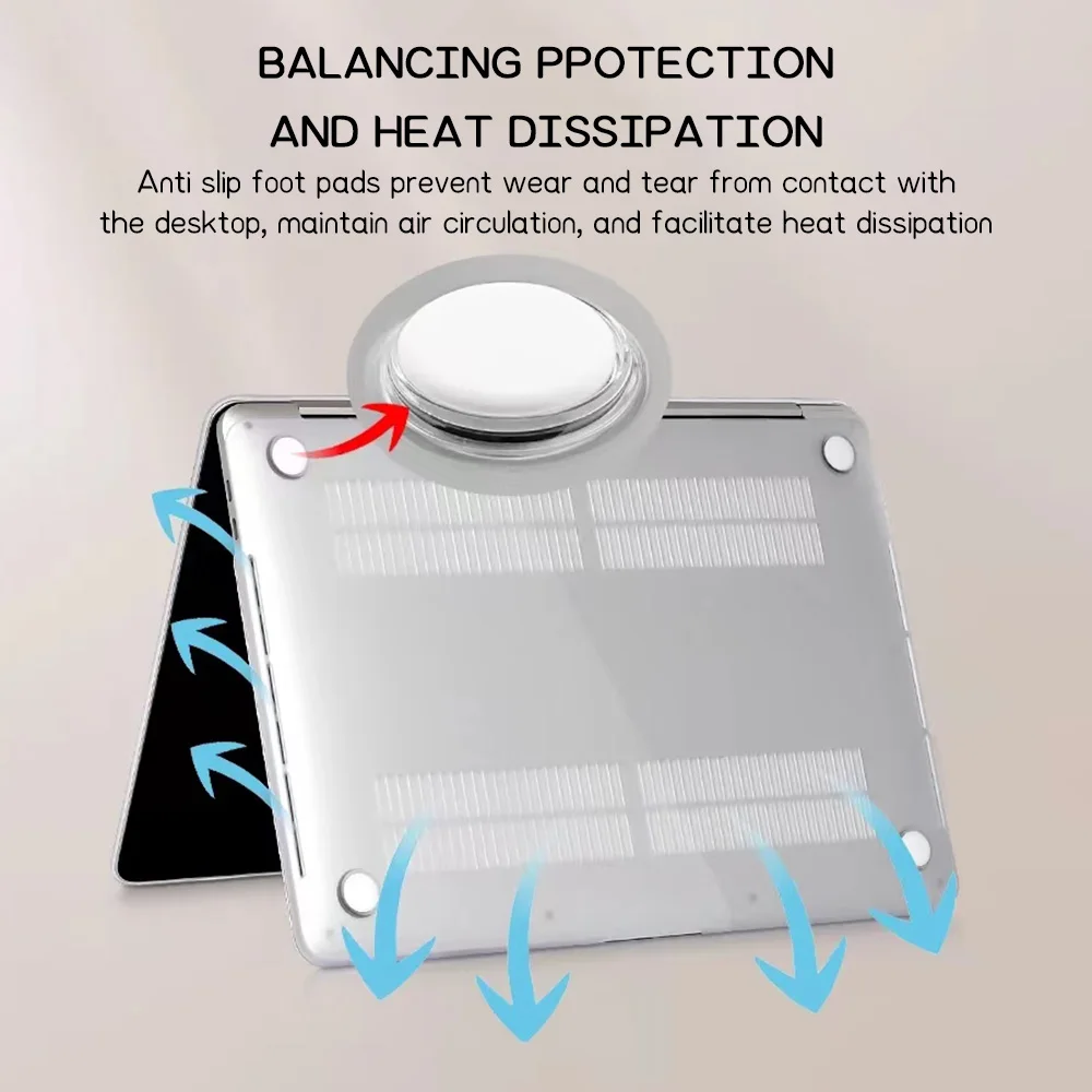 Laptop Cases For MacBook Air 15 Case M4 2025 A3241 Pro 13 A1706 A1708 M1 Macbook Air 15.3 Inch 2024 M3 A2941 M2 2023 A3114 Shell