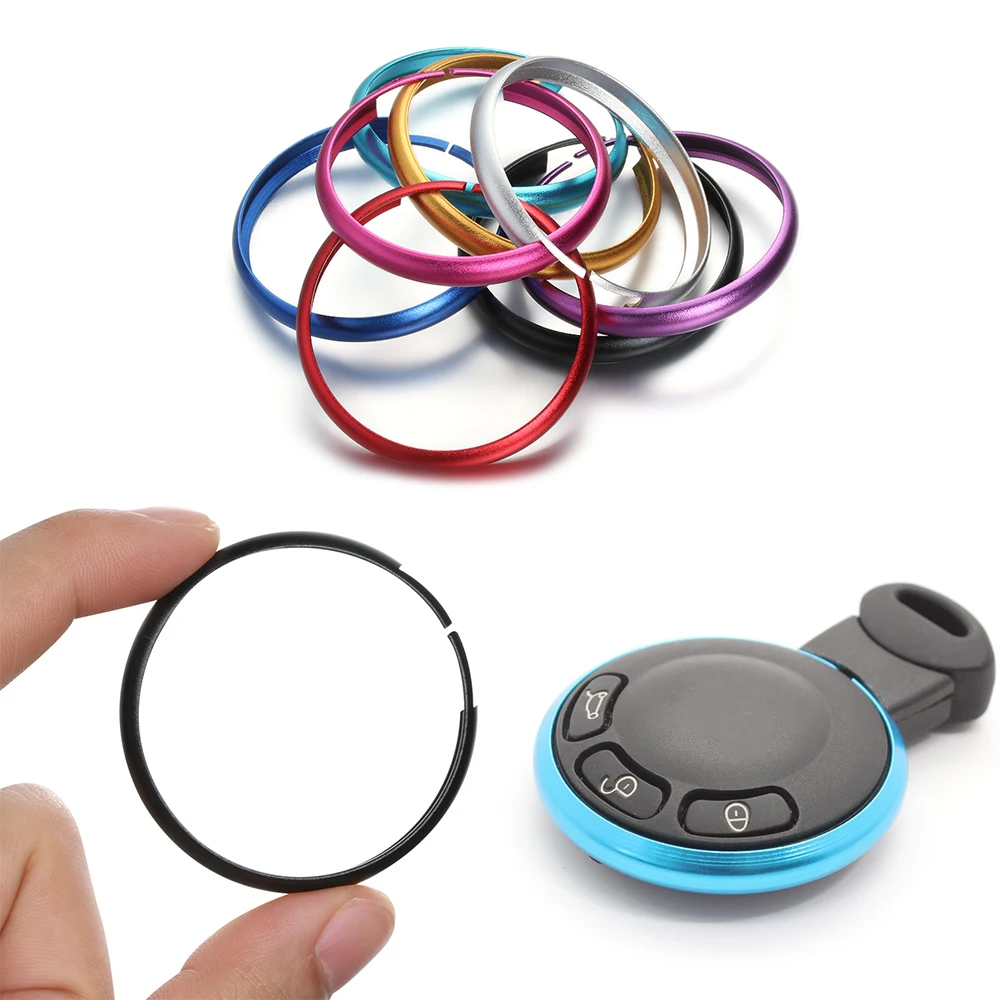 For BMW Mini Cooper Clubman Countryman Car Key Cover Protection Key Ring Trim Chain Decoration