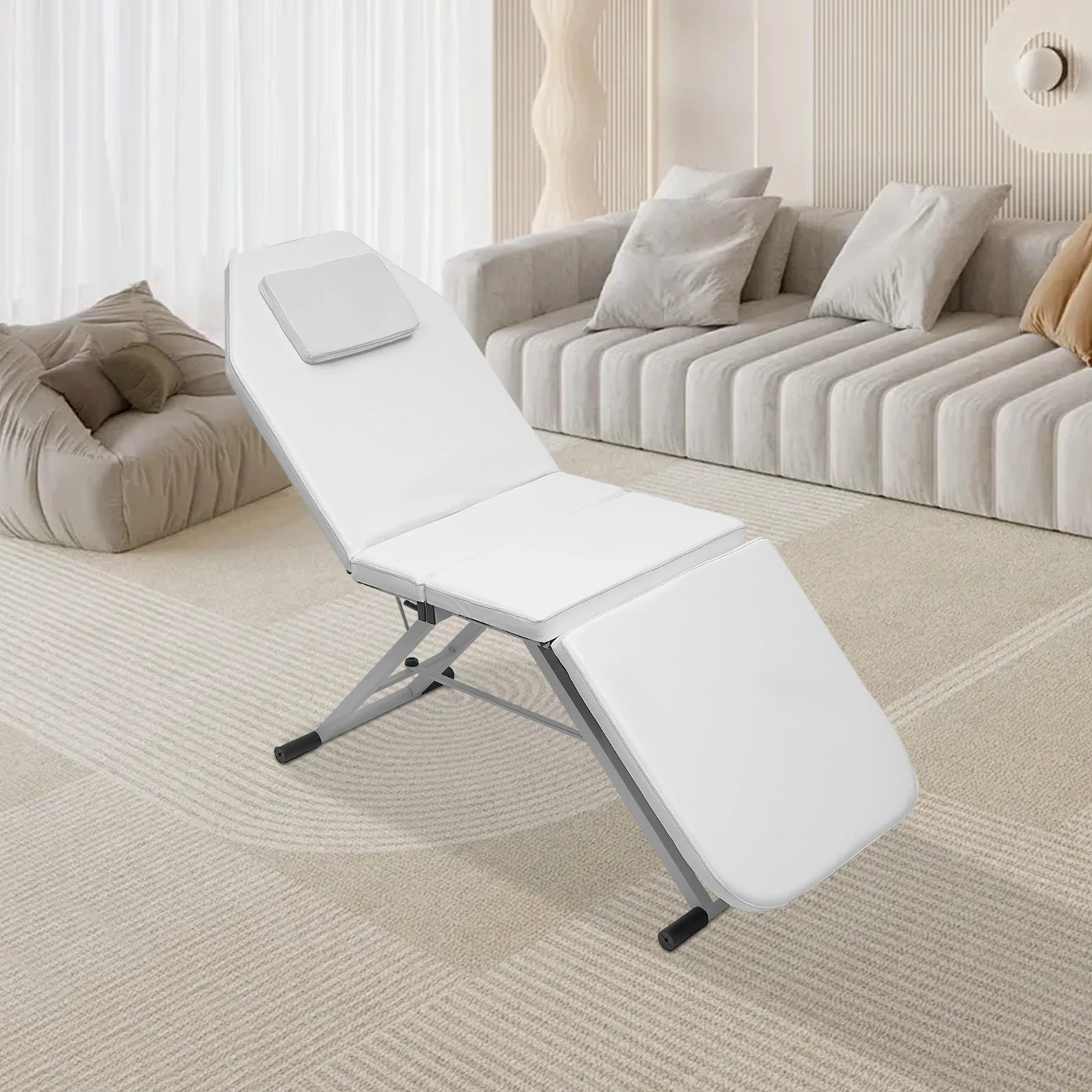 Beauty Bed Professional Massage Bed Foldable 250kg Salon Beauty Recliner for Spa & Salon Comfort